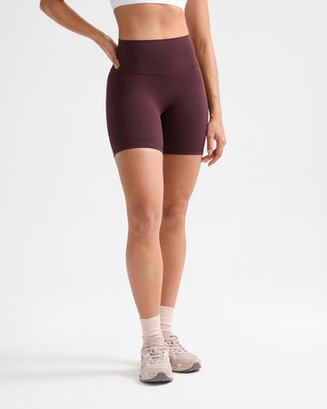 No Front Seam Biker Shorts 6"